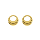 Boucles d'oreilles Eliott - acier inoxydable doré - Boutique We Are ParisLes Cléias Acier Inoxydable