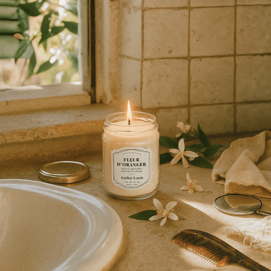 Bougie végétale parfumée à la fleur d'oranger - Boutique We Are ParisAtelier Louis