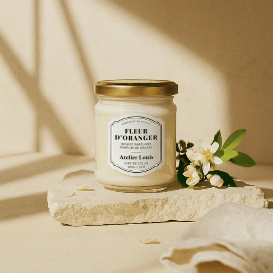 Bougie végétale parfumée à la fleur d'oranger - Boutique We Are ParisAtelier Louis