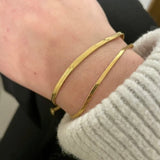 Bracelet chaîne miroir fine en acier inoxydable Nala - Boutique We Are ParisLes Cléias Acier Inoxydable
