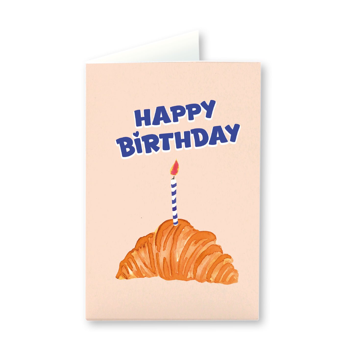 Carte Anniversaire Croissant - Boutique We Are ParisQuartier Libre Papier
