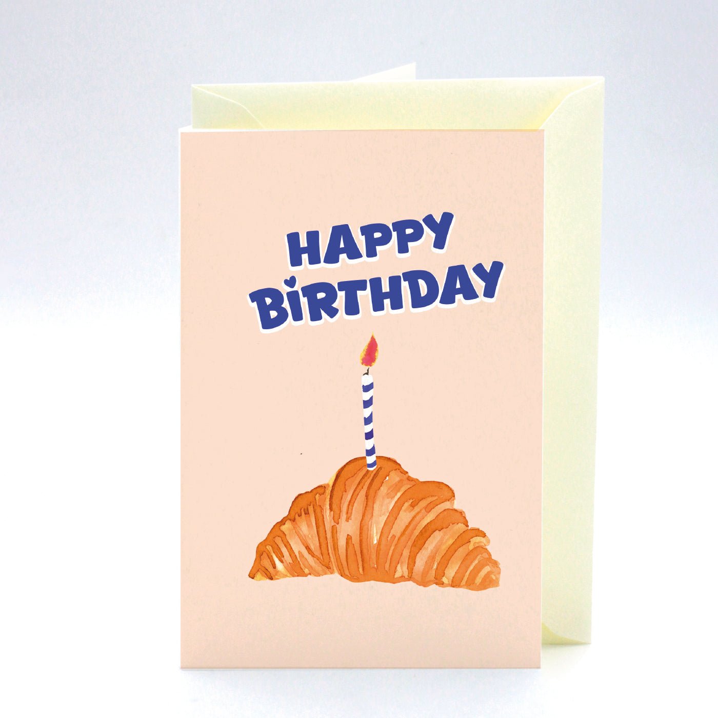 Carte Anniversaire Croissant - Boutique We Are ParisQuartier Libre Papier