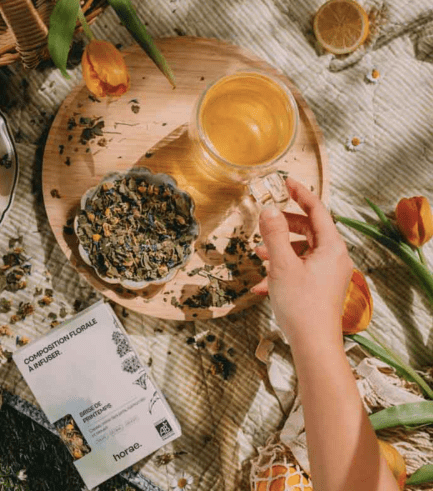 Composition florale à infuser - Brise de Printemps Bio 50g - Boutique We Are ParisHoraé
