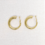 Créoles bombées en acier inoxydable Tina - Boutique We Are ParisLes Cléias Acier Inoxydable