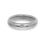 Jonc en acier inoxydable argenté Ginny L - Boutique We Are ParisLes Cléias Acier Inoxydable