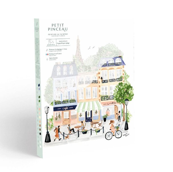 Kit peinture au numéro pour adulte - Paris - Boutique We Are ParisPetit Pinceau