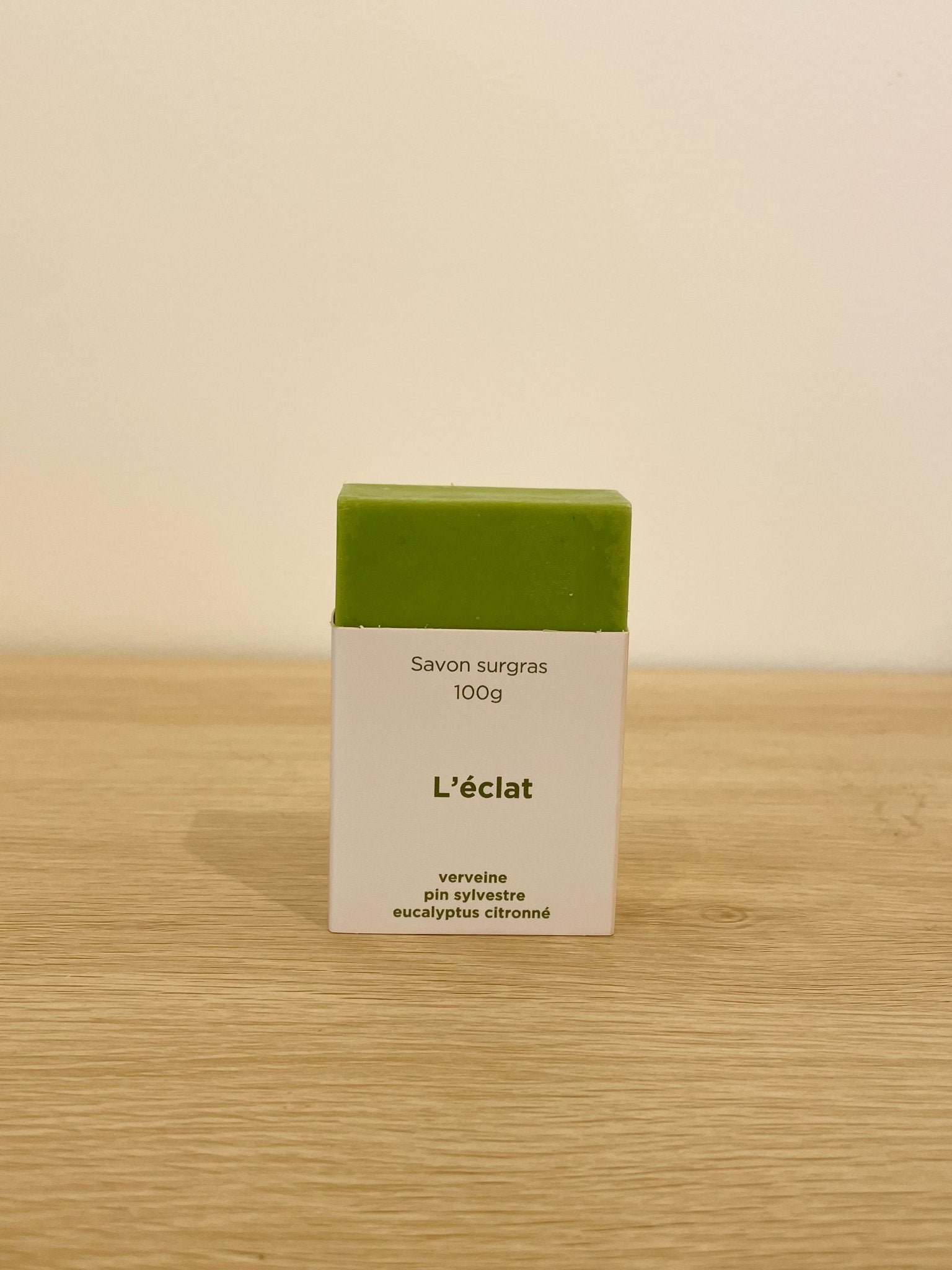 L'éclat, savon surgras à la verveine - Boutique We Are ParisBoutique We Are Paris
