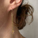 ORISIT - Boucles d'oreilles Anubis pêche- acier inoxydable - Boutique We Are Paris