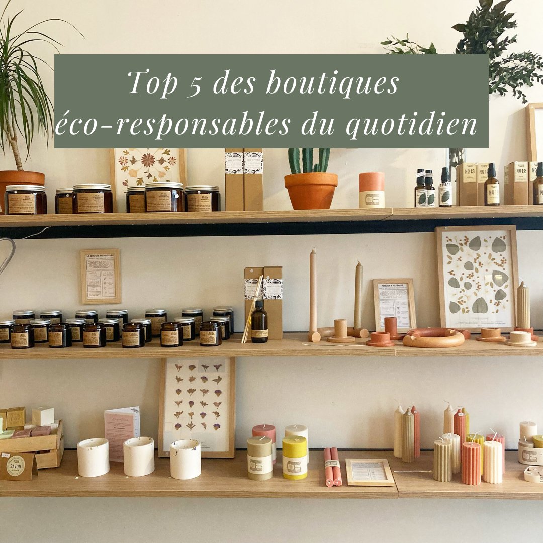 Top 5 des boutiques éco-responsables du quotidien à Paris - Boutique We Are Paris