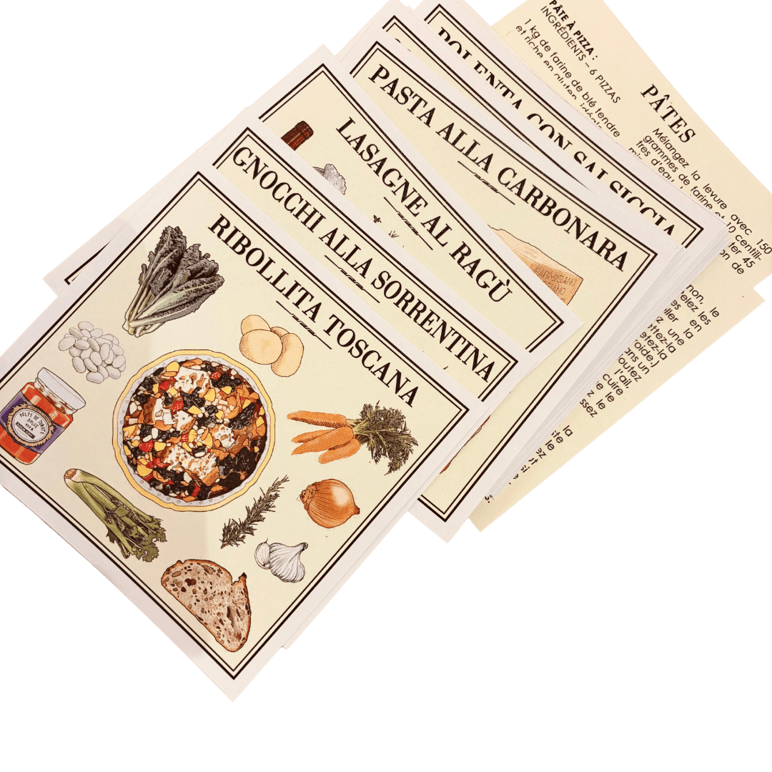 25 Recettes Traditionnelles Italiennes - Boutique We Are ParisMarc Vidal