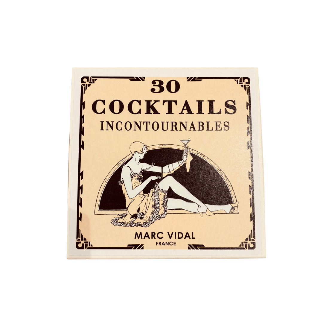 30 Cocktails incontournables - Boutique We Are ParisMarc Vidal
