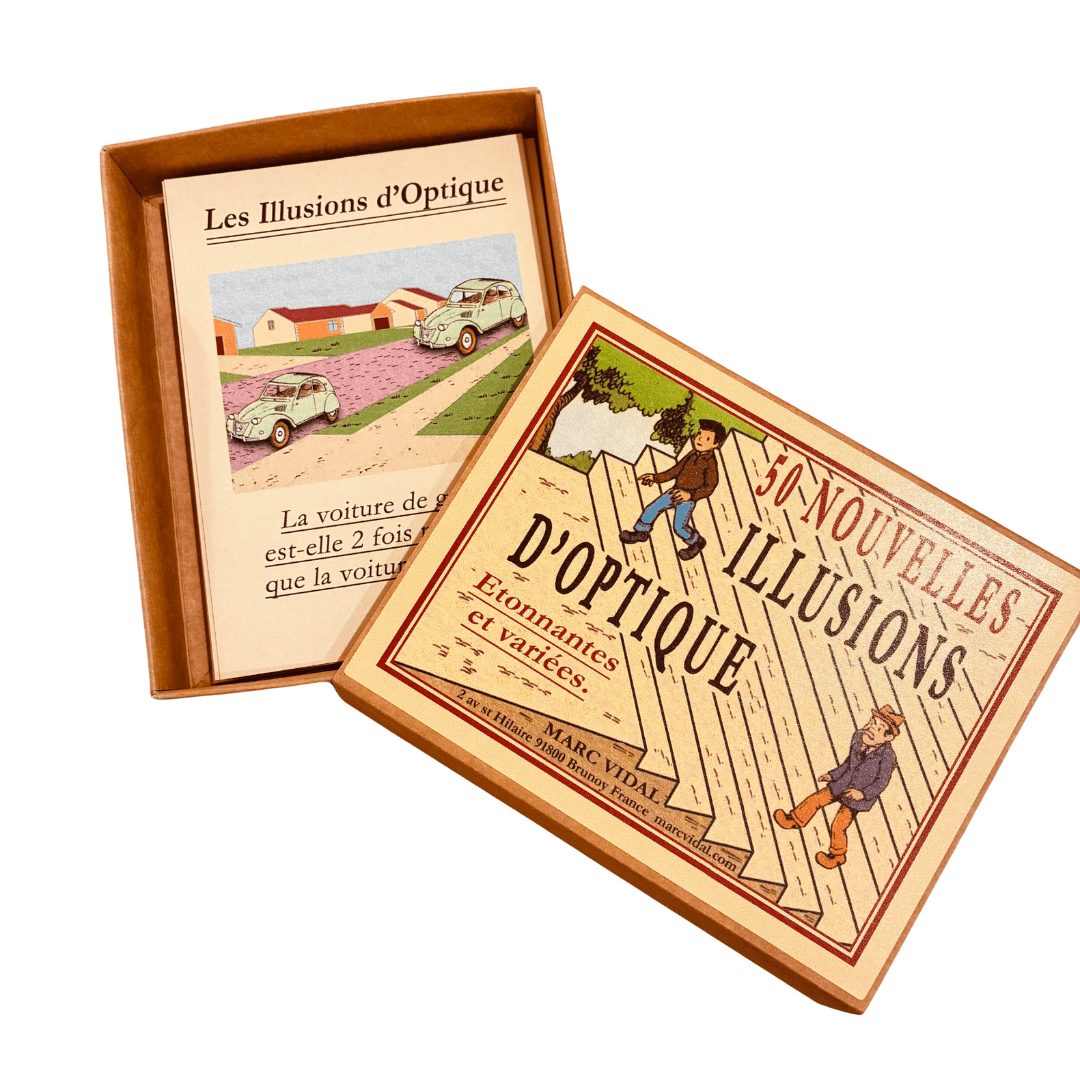 50 Illusions d'optique - Boutique We Are ParisMarc Vidal