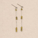 Boucles d'oreilles Baba argentées