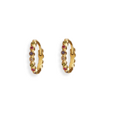 Boucles d'oreilles Birma Multicolore