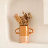 Grand vase avec anses Mediterranea - Bicolore
