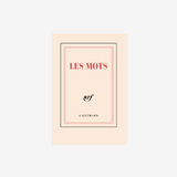 Carnet de poche Les Mots