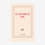 Carnet Le Bonheur Fou