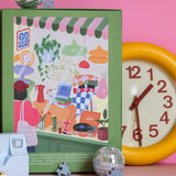 PUZZLE 1000 PIÈCES - LE LÈCHE-VITRINE