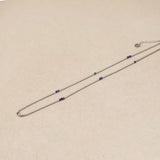 COLLIER GABIN ARGENTÉ