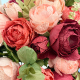 Rosemarie, bouquet de fleurs en papier