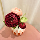 Rosemarie, bouquet de fleurs en papier