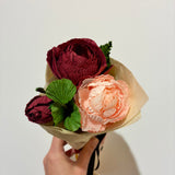 Rosemarie, bouquet de fleurs en papier