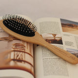 Margot - Brosse pneumatique en bois de hêtre – 100 % picots nylon