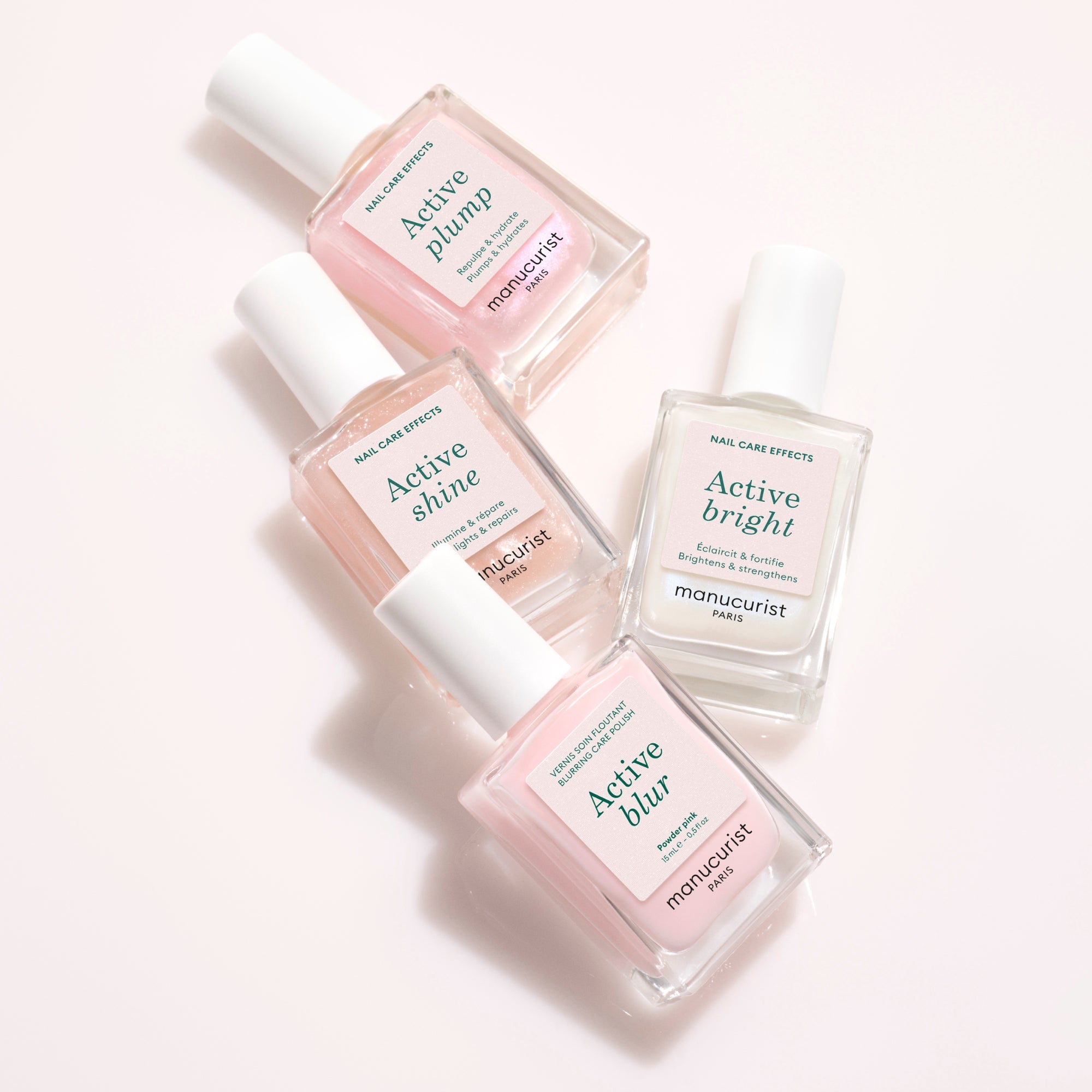 Active™ Blur - Vernis soin floutant, effet rose mat velouté. - Boutique We Are ParisManucurist