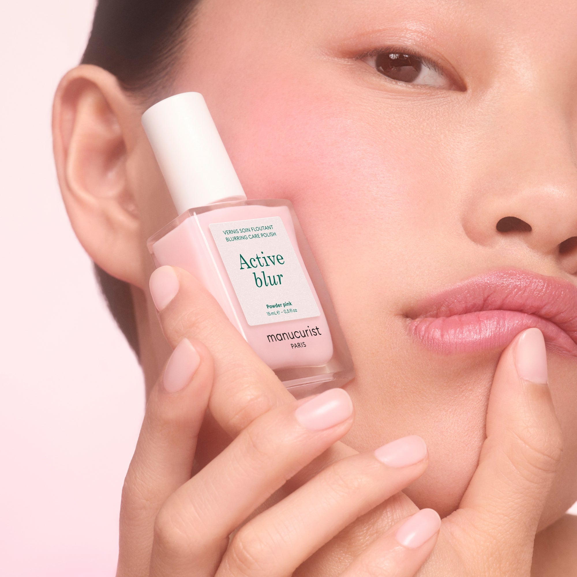 Active™ Blur - Vernis soin floutant, effet rose mat velouté. - Boutique We Are ParisManucurist
