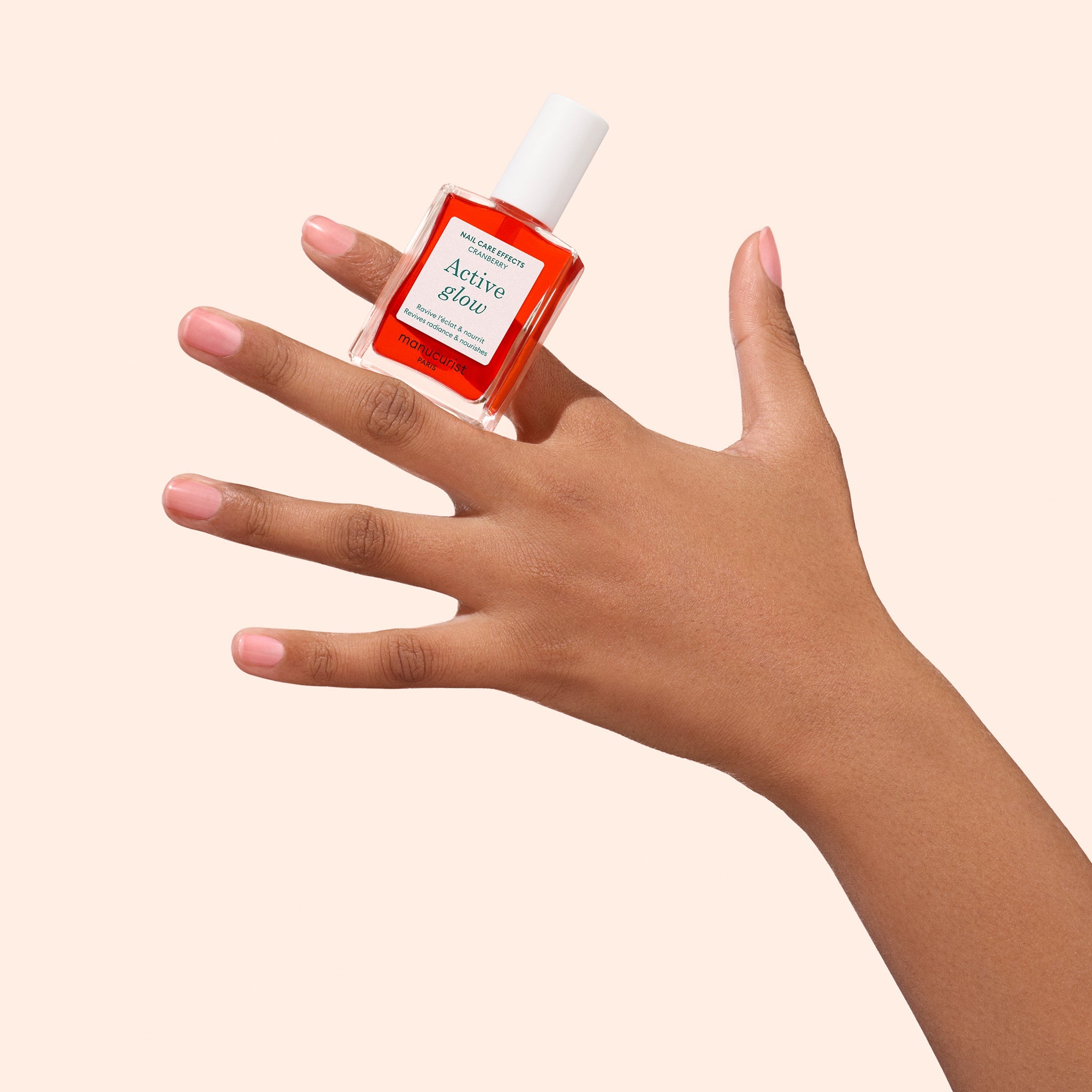 Active Glow Manucurist - Cranberry - soins des ongles - Boutique We Are ParisManucurist