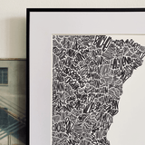Affiche L'Est/Alsace/Belfort - Boutique We Are ParisLes Petits Plans