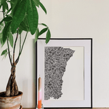 Affiche L'Est/Alsace/Belfort - Boutique We Are ParisLes Petits Plans