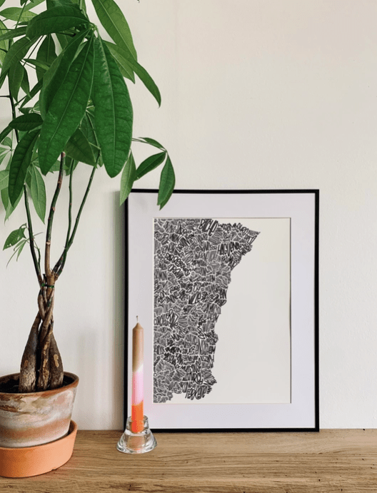 Affiche L'Est/Alsace/Belfort - Boutique We Are ParisLes Petits Plans