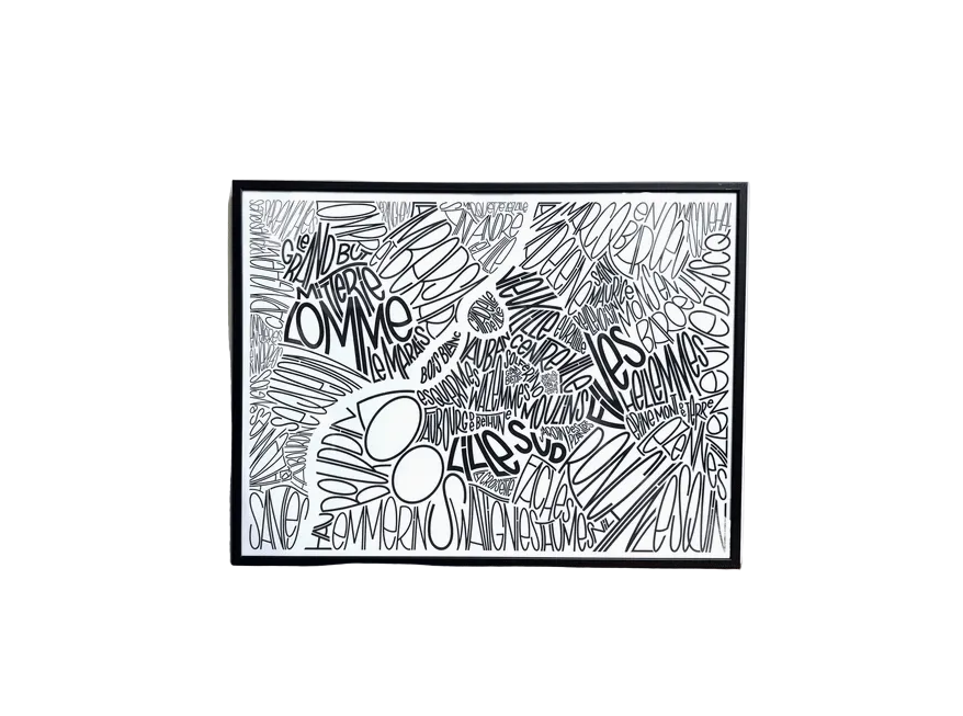 Affiche Lille et ses quartiers - Boutique We Are ParisLes Petits Plans