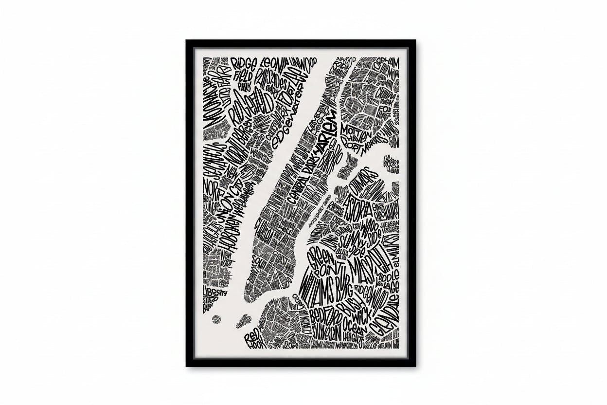 Affiche New York - Boutique We Are ParisLes Petits Plans