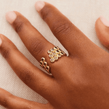 Bague Amélia Trio Vert Foncé - Boutique We Are ParisAgapée