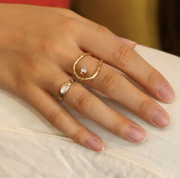 Bague Carmel - Boutique We Are ParisLes Cléias Acier Inoxydable