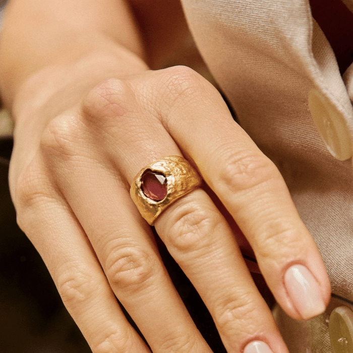 Bague Carmen Rosewood - Boutique We Are ParisAgapée