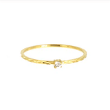 Bague Chiara, cristal blanc - Boutique We Are ParisLes Cléias Acier Inoxydable