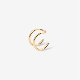Bague d'oreille en plaqué or recyclé Brice - Boutique We Are ParisApril Please