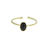Bague en plaqué or Mila - 3 pierres au choix. - Boutique We Are ParisLes Cléias Plaqué Or
