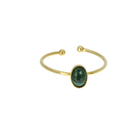Bague en plaqué or Mila - 3 pierres au choix. - Boutique We Are ParisLes Cléias Plaqué Or