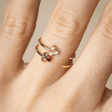 Bague en plaqué or recyclé François - multicolore - Boutique We Are ParisApril Please