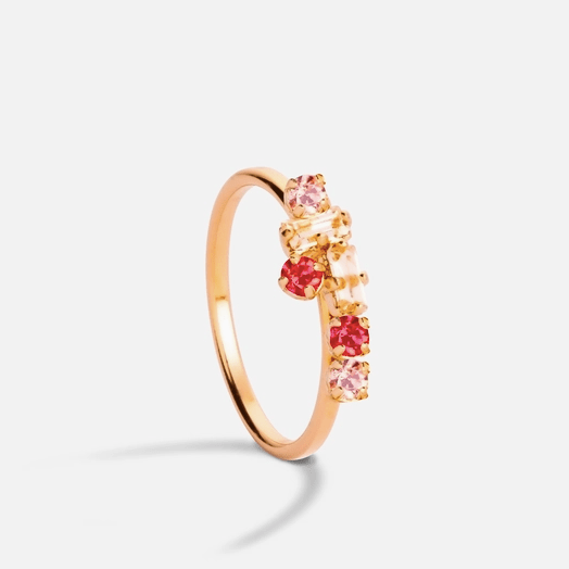 Bague en plaqué or recyclé Ulysse Rose - Boutique We Are ParisApril Please