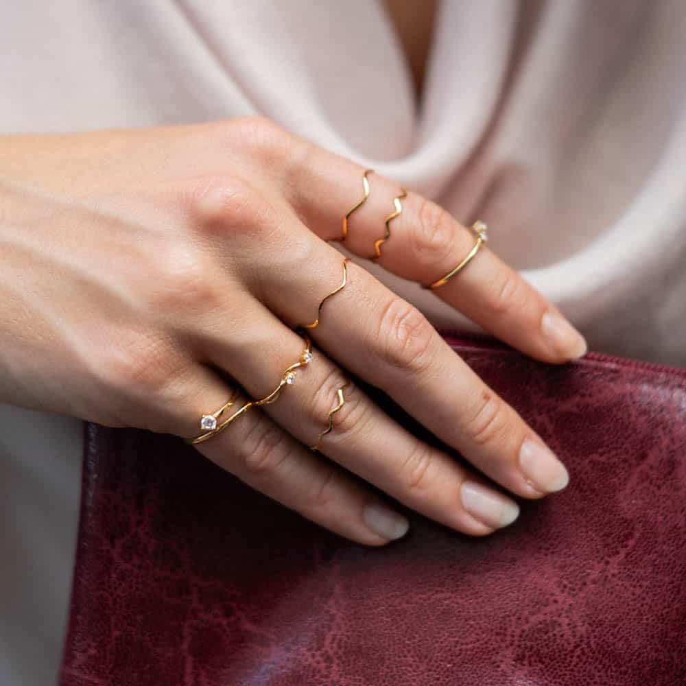 Bague Estella - Boutique We Are ParisLes Cléias Acier Inoxydable