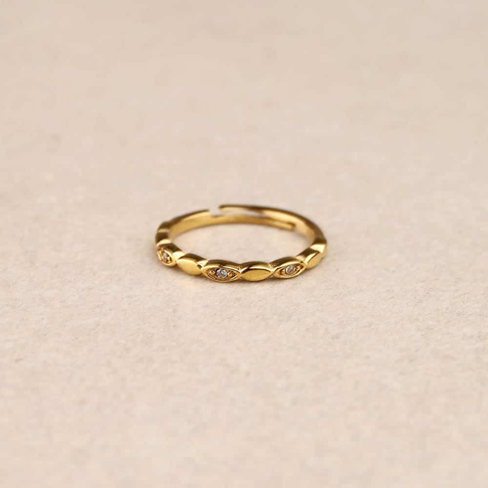 Bague Olga - Boutique We Are ParisLes Cléias Acier Inoxydable
