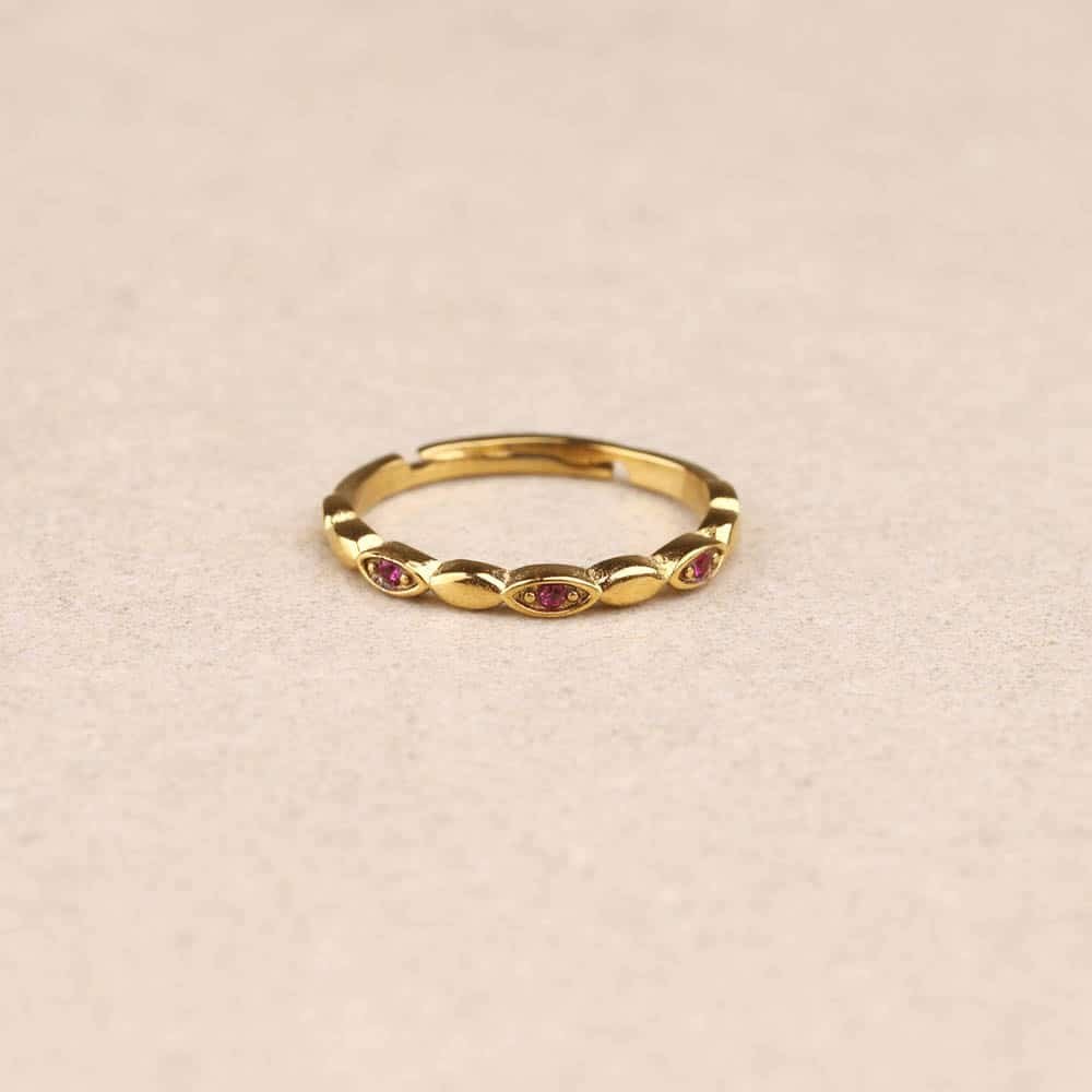 Bague Olga - Boutique We Are ParisLes Cléias Acier Inoxydable