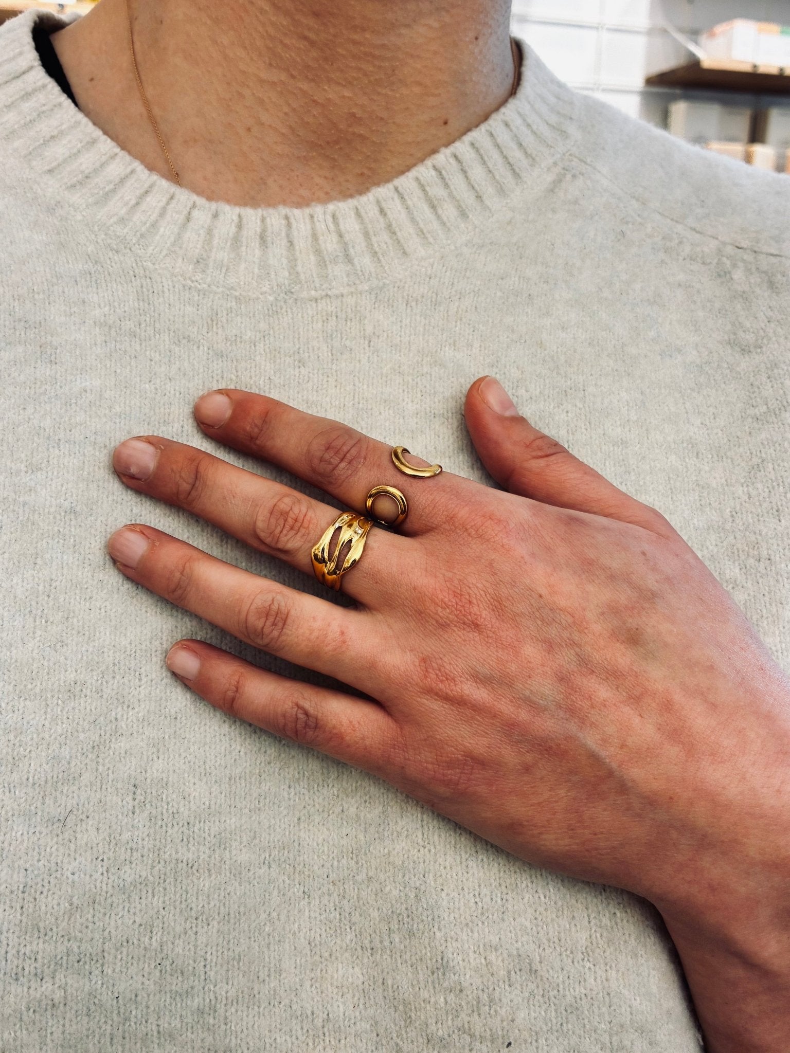 Bague Orane - Boutique We Are ParisLes Cléias Acier Inoxydable