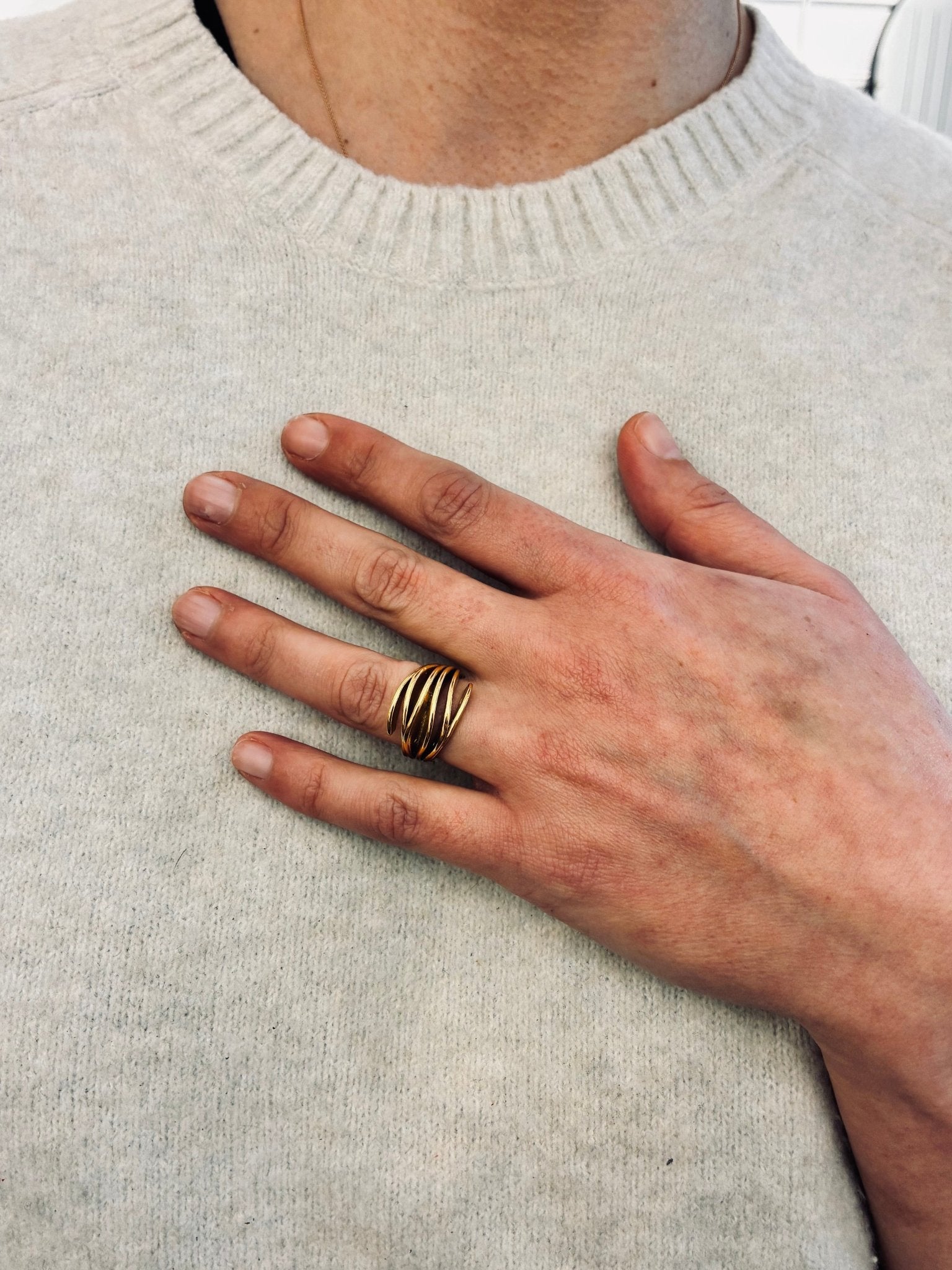 Bague Oréline - Boutique We Are ParisLes Cléias Acier Inoxydable