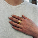 Bague Palmira - Boutique We Are ParisLes Cléias Acier Inoxydable